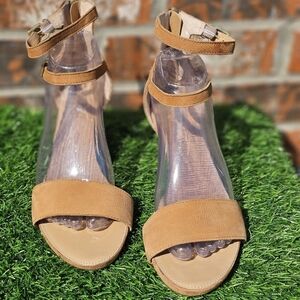 Franco Sarto Strap Wedge Sandals. Women's Size 9M